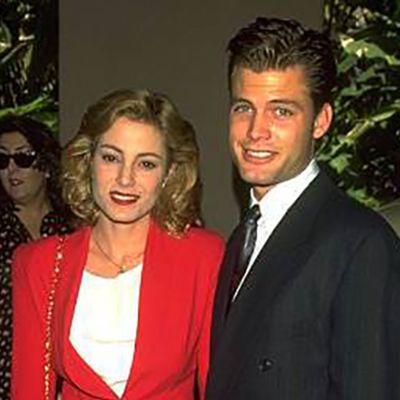 Photo of Casper Van Dien and his ex-wife, Carrie Mitchum.